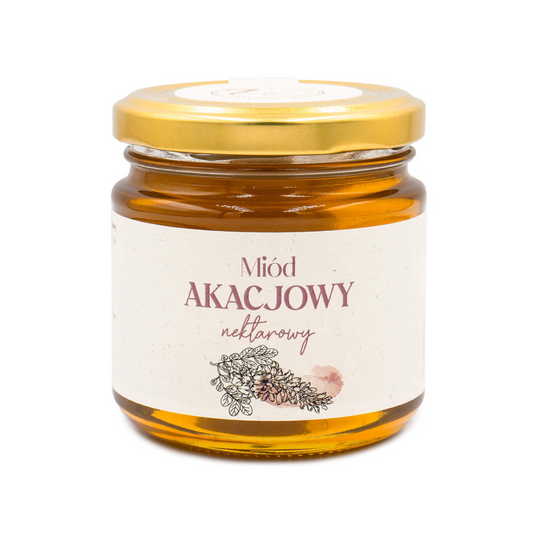 Miód nektarowy akacjowy 250g